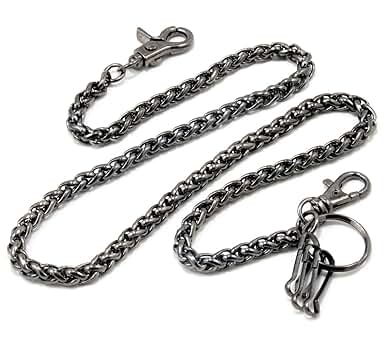 小物 USED KEY CHAIN WALLET CHAIN ZEKEE Wallet Chain Pants Chain Hip Hop Punk Jeans Chain